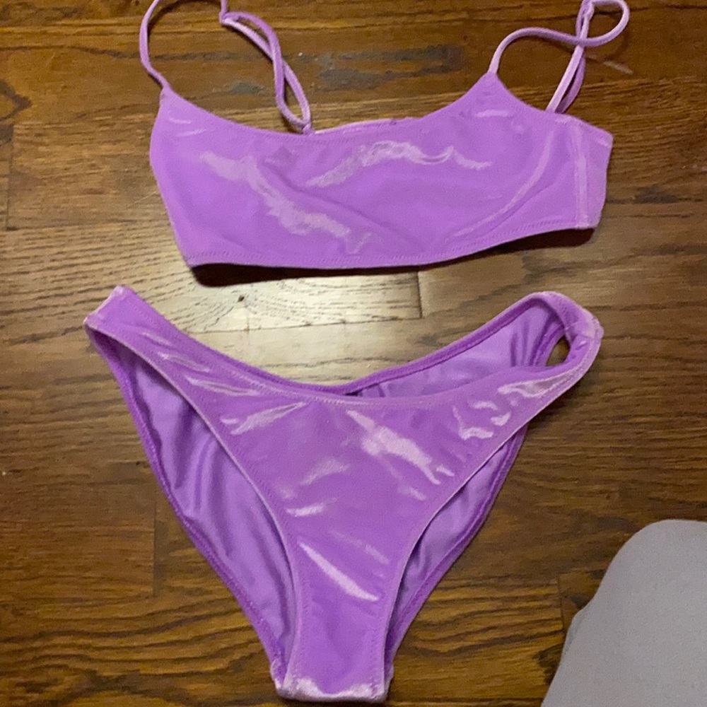 EXCLUSIVE TRIANGL SWIMSUIT VELVET PURPLE